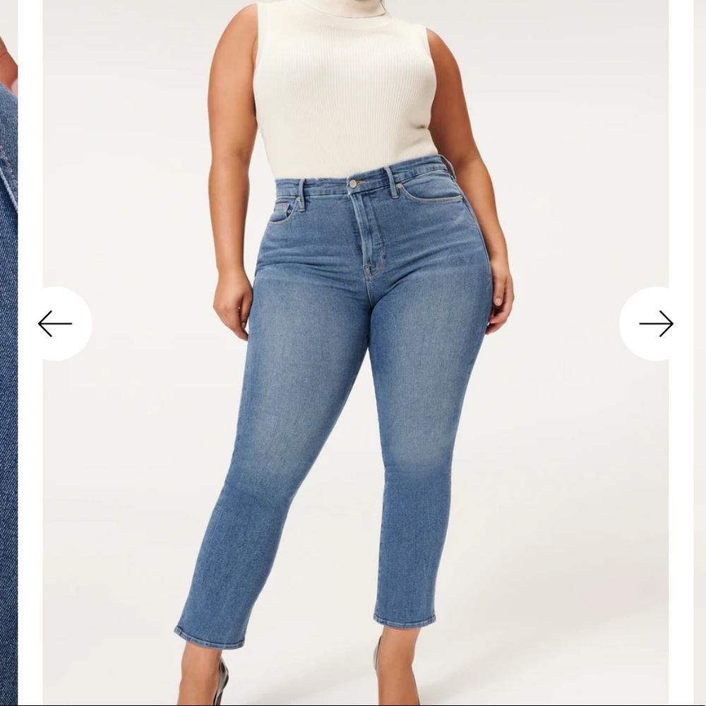 Good American GOOD STRAIGHT Jeans